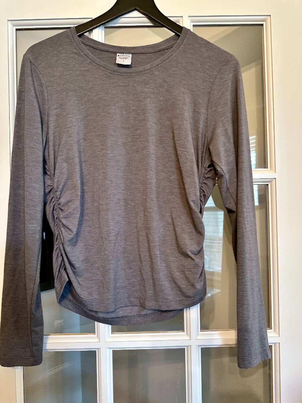 Athleta Shirred Top